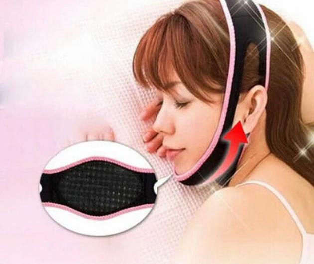 Маска для сна Aliexpress Подтяжка лица 1 Pcs Face Lift Up Belt Sleeping Face-Lift Mask