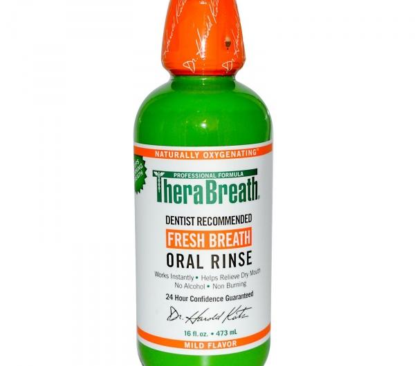 Ополаскиватель для полости рта TheraBreath Fresh Breath, Oral Rinse, Mild Flavor
