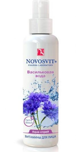 Спрей для лица NOVOSVIT Васильковая вода Витамины Aqua
