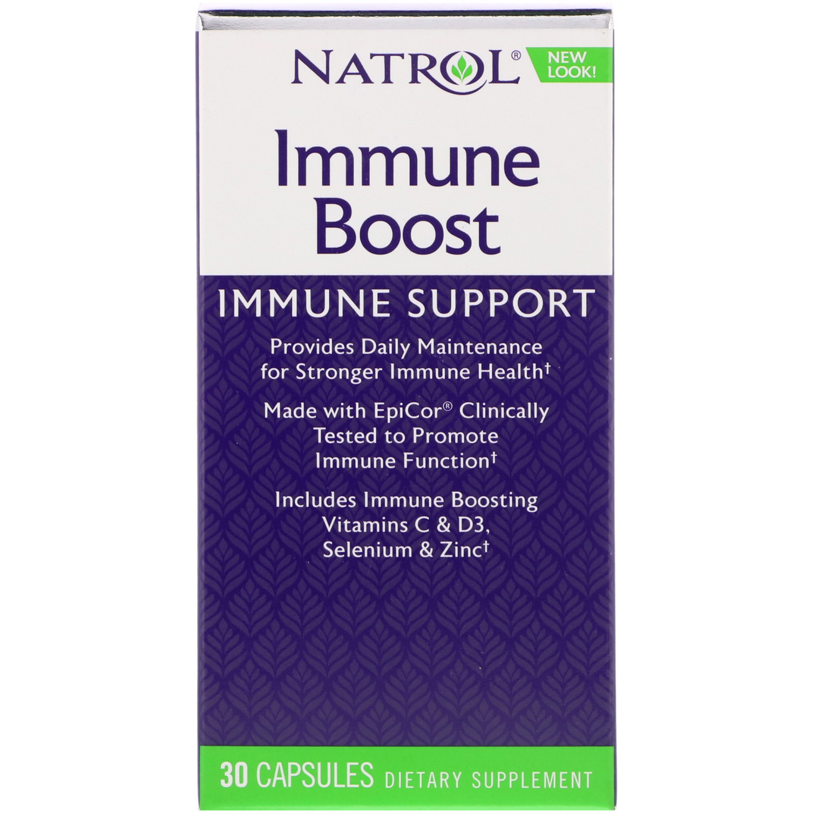 Natrol, Усиление иммунитета, с EpiCor, 30 быстродействующих капсул