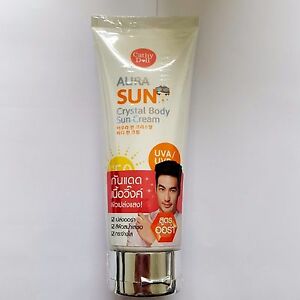  Новый 138 мл "кукла Аура солнца кристалл тело от солнца крем Spf 50 Па +++ & UVA/Uvb