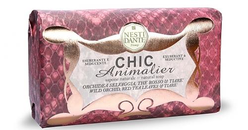 Мыло ручной работы Nesti Dante Chic Animalier - Розовый питон