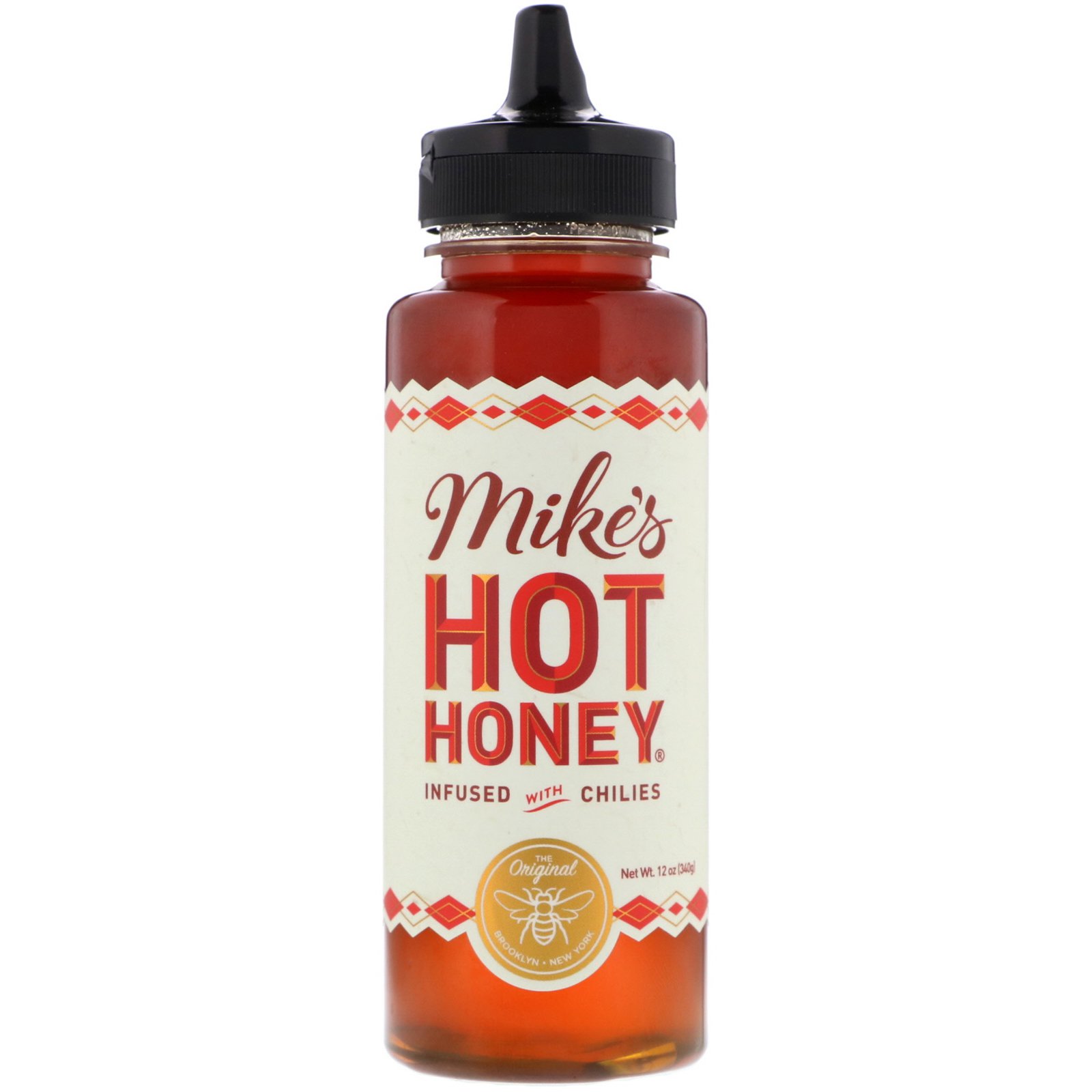 Mike's Hot Honey, с перцем чили, 12 унций (340 г)