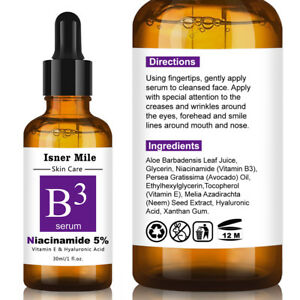  Новый 30 мл профессиональная сыворотка для лица омолаживающие увлажняющий витамин B3, продавец из Великобритании