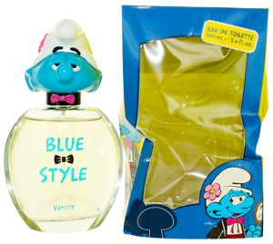  Blue Style тщеславие от The Smurfs For Kids туалетная вода спрее 3.4 унций (примерно 96.39 г.) повреждена коробка новый