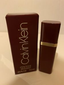  Редкий винтажный! новый в коробке! Calvin Klein одеколон атомизатор спрей .25 унций (примерно 7.09 г.), бесплатная доставка!
