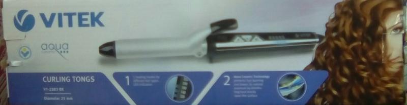 Щипцы для завивки VITEK VT-2383 BK