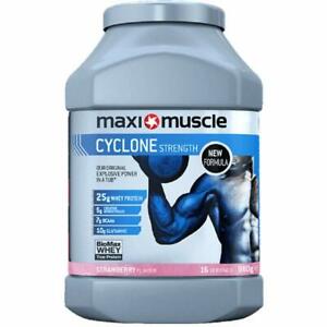  Maximuscle Cyclone сывороточный протеин 25g 5g креатин порошок мышечного дрожания 980g фитнес