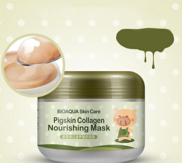 Маска для лица Bioaqua с коллагеном PIGSKIN COLLAGEN NOURISHING MASK