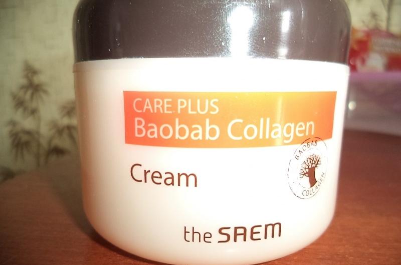 The saem care plus. Итальянский крем Baobab.