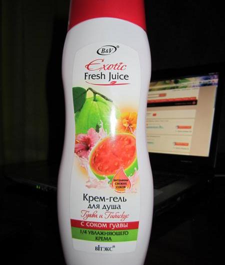 Крем-гель для душа Белита-Витэкс Гуава и Гибискус