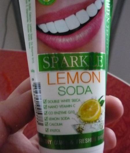 Зубная паста Sparkle  Sparkle White Toothpaste Lemon Soda