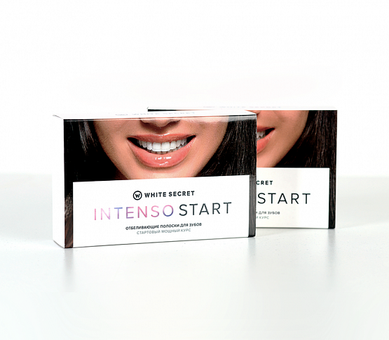 Отбеливающие полоски для зубов White Secret INTENSO STAR