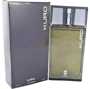  KURO AJMAL Eau De Parfum спрей для мужчин 3.0 жидк. унц. (примерно 88.72 мл) новый в коробке