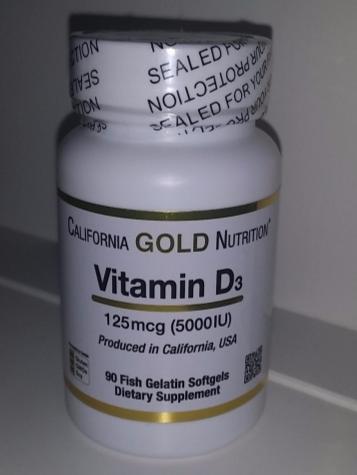 Витамины California Gold Nutrition Vitamin D3
