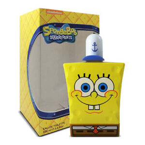  Spongebob Squarepants 3D от Nickelodeon Edt 3.4 унций (примерно 96.39 г.) 3.3 мальчиков новые в коробке