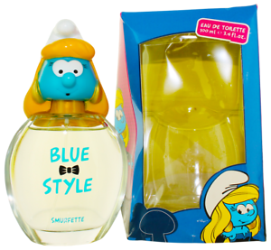  Blue Style Smurfette от The Smurfs For Kids туалетная вода духи спрей 3.4 унций (примерно 96.39 г.) повреждена коробка