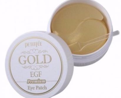 Гидрогелевые патчи для кожи вокруг глаз Petitfee Hydro Gel Eye Patch Premium Gold &amp; EGF