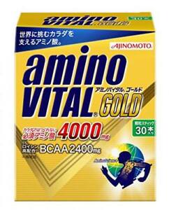  Ajinomoto Амино жизненно важные золото 30 палочки аминокислоты 4000 мг из Японии