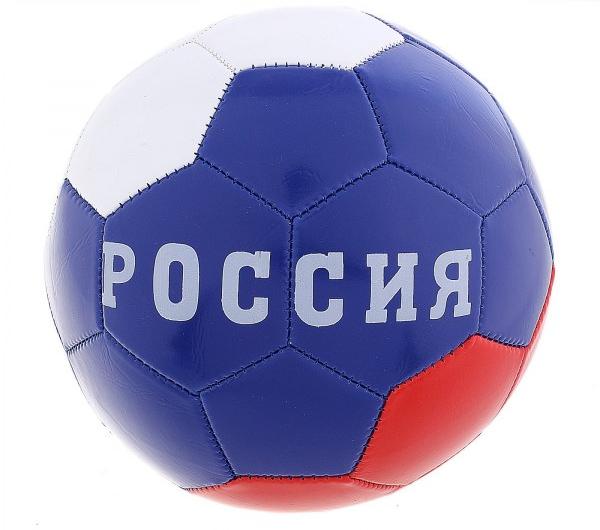 Футбольный мяч ONLITOP "РОССИЯ"  р.5 32 панели, PVC, 3 под. слоя, машинная сшивка