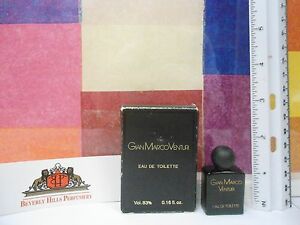  Vintage GIAN MARCO VENTURI Mini Edt 0.17 унций (примерно 4.82 г.)/5 мл всплеск новый в коробке