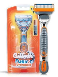  Gillette Fusion Power mach 3 бритва для бритья мужские предустановленные лезвия