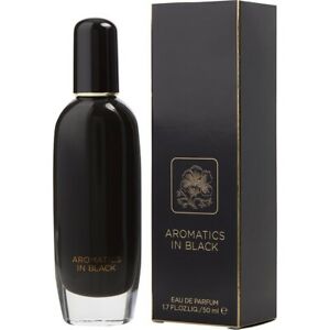  Clinique Aromatics In Black Eau De Parfum Deep чувственный парфюм 1.7 унций (примерно 48.19 г.) запечатанный