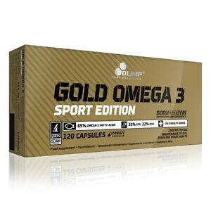 Олимп золотой Омега 3 спорт издание рыбий жир 120-600 капсул