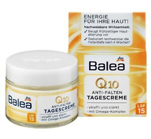  Balea Q10 против морщин дневной крем для лица Spf 15 уплотняет и укрепляет кожу 50 мл