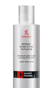 Бифазный шейк-тоник для лица анти-акне Faberlic Biphasic Shake-Tonic Anti-Acne