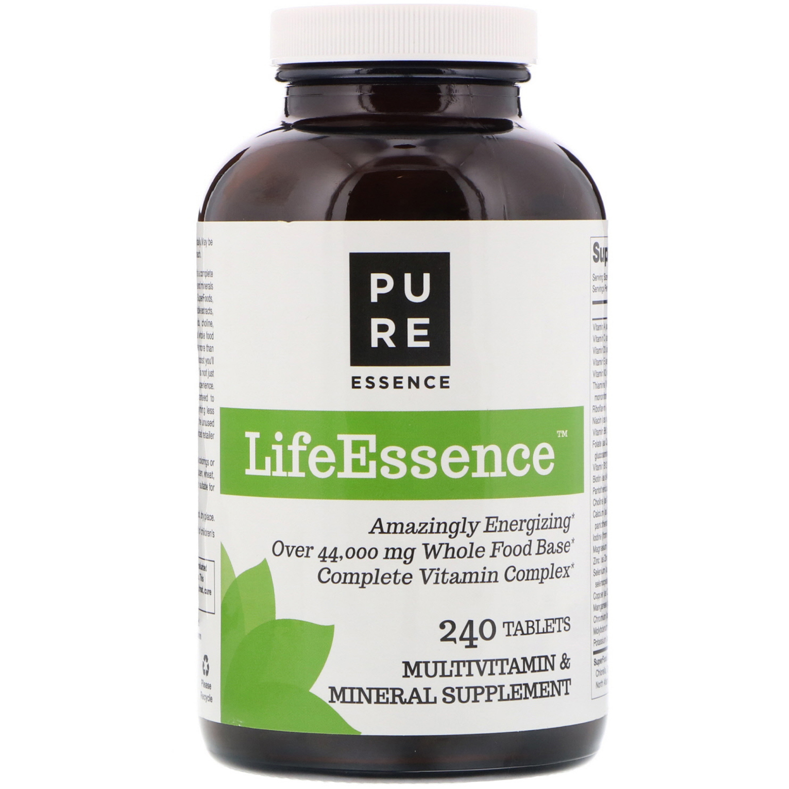 Pure Essence, LifeEssence, Мультивитамины &amp; минералы, 240 таблеток