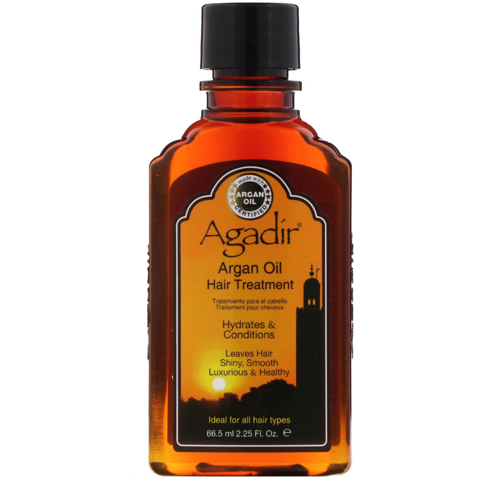 Agadir, Аргановое масло, для ухода за волосами, 66,5 мл