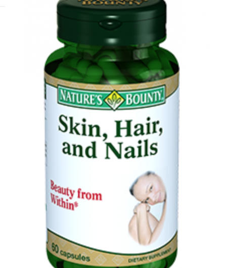 Витамины для волос, кожи и ногтей Nature's Bounty Skin, Hair&amp;Nails Caplets