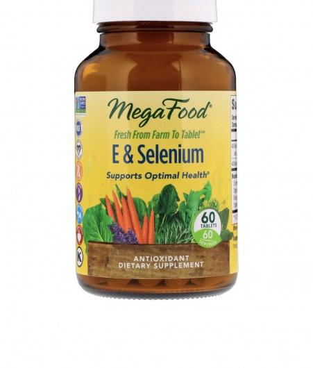 Витамины MegaFood E&amp;Selenium