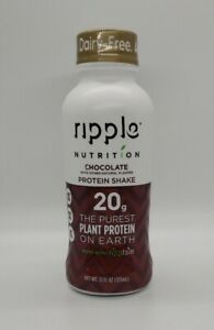  12 упаковка рябь питание вегетарианские протеин коктейль, шоколад, 12 унций (примерно 340.19 г.) каждый exp. 5/2020