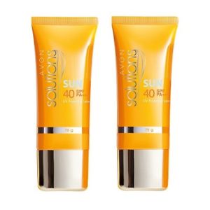  Avon SPF40 Solutions солнце УФ защитный лосьон moisturises кожи 75 мл (упаковка из 2)
