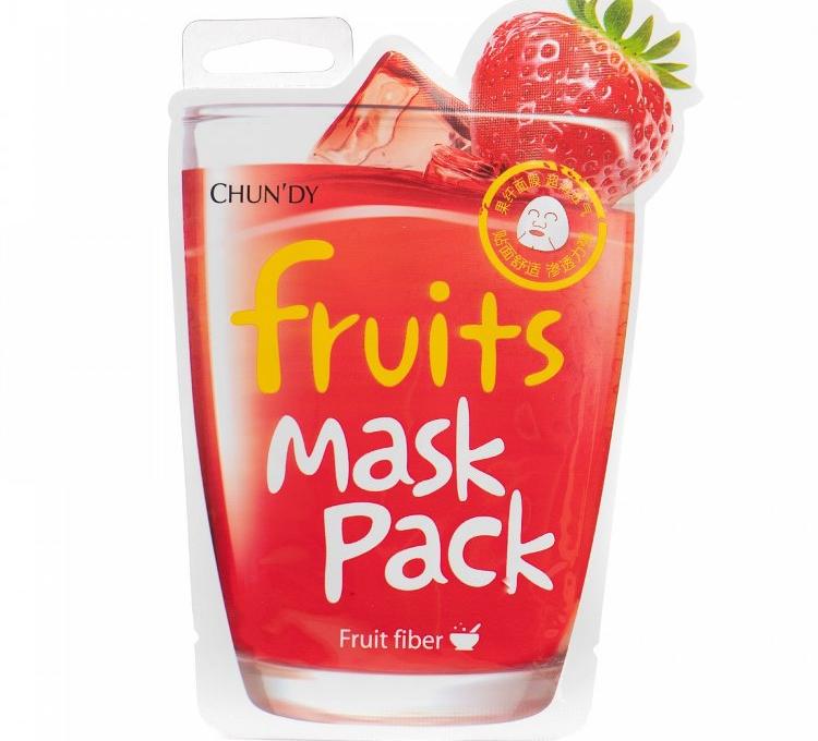Тканевая маска для лица Fabrik Cosmetology Fruit Mask Pack (Strawberry)