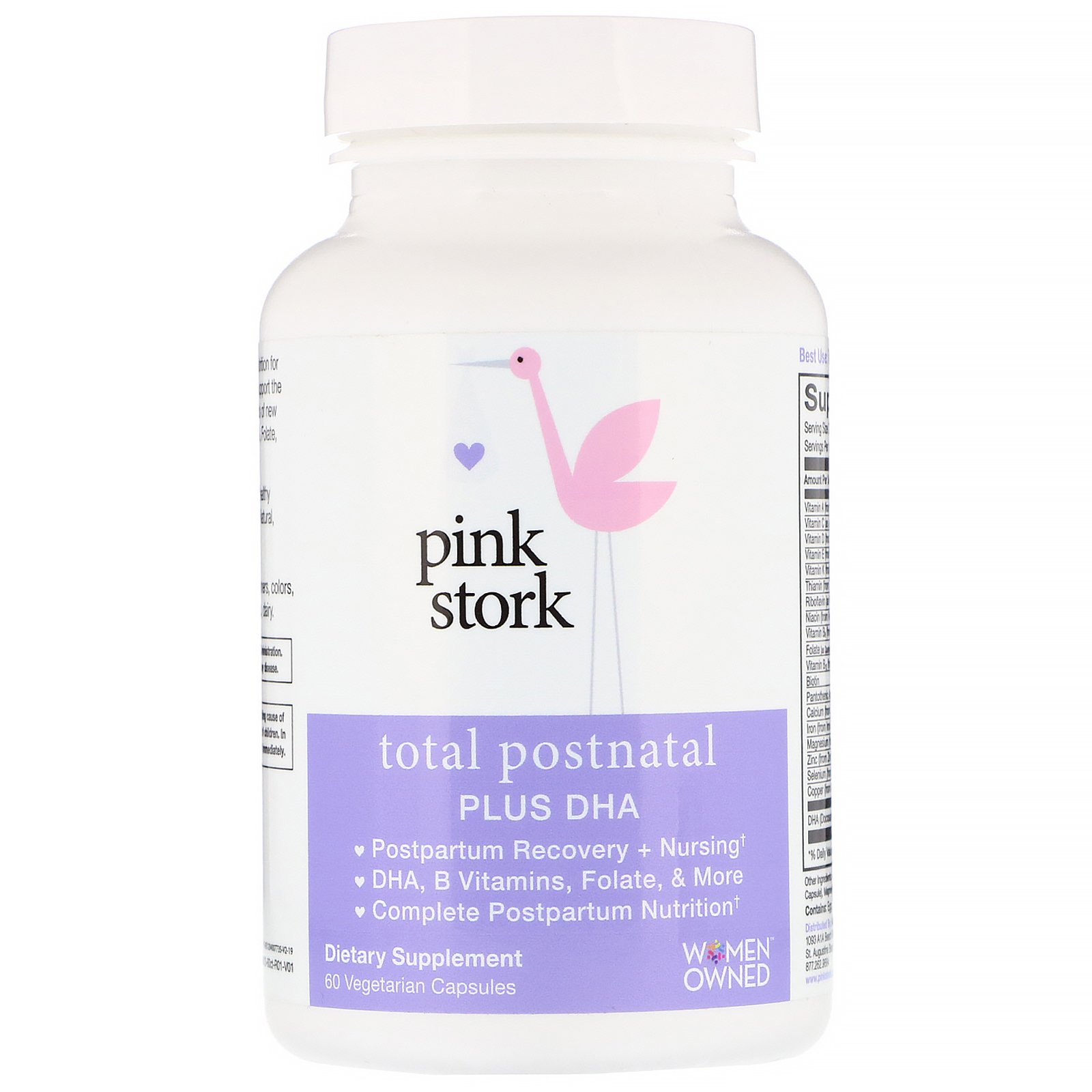 Витамины Nursing Postnatal. Pink Stork. Рекью Пинк препарат. DHA Plus это.