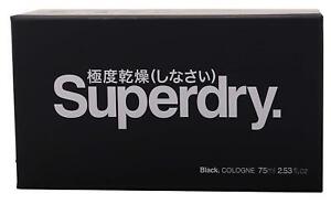  Superdry черный 75 мл одеколон-спрей