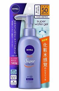  C23 Fs Nivea Sun супер вода gelsunscreen насос 140g с hyaluronicacid SPF50 Pa +++