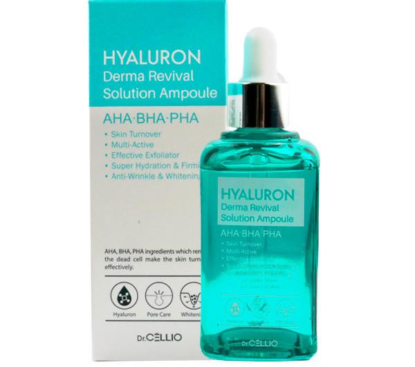 Сыворотка Dr.Cellio Hyaluron Derma Revival Solution Ampoule