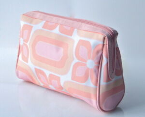  CLINIQUE разные цвета розовый бежевый косметическая сумка клатч - 8" X 3" X 5.5" новая
