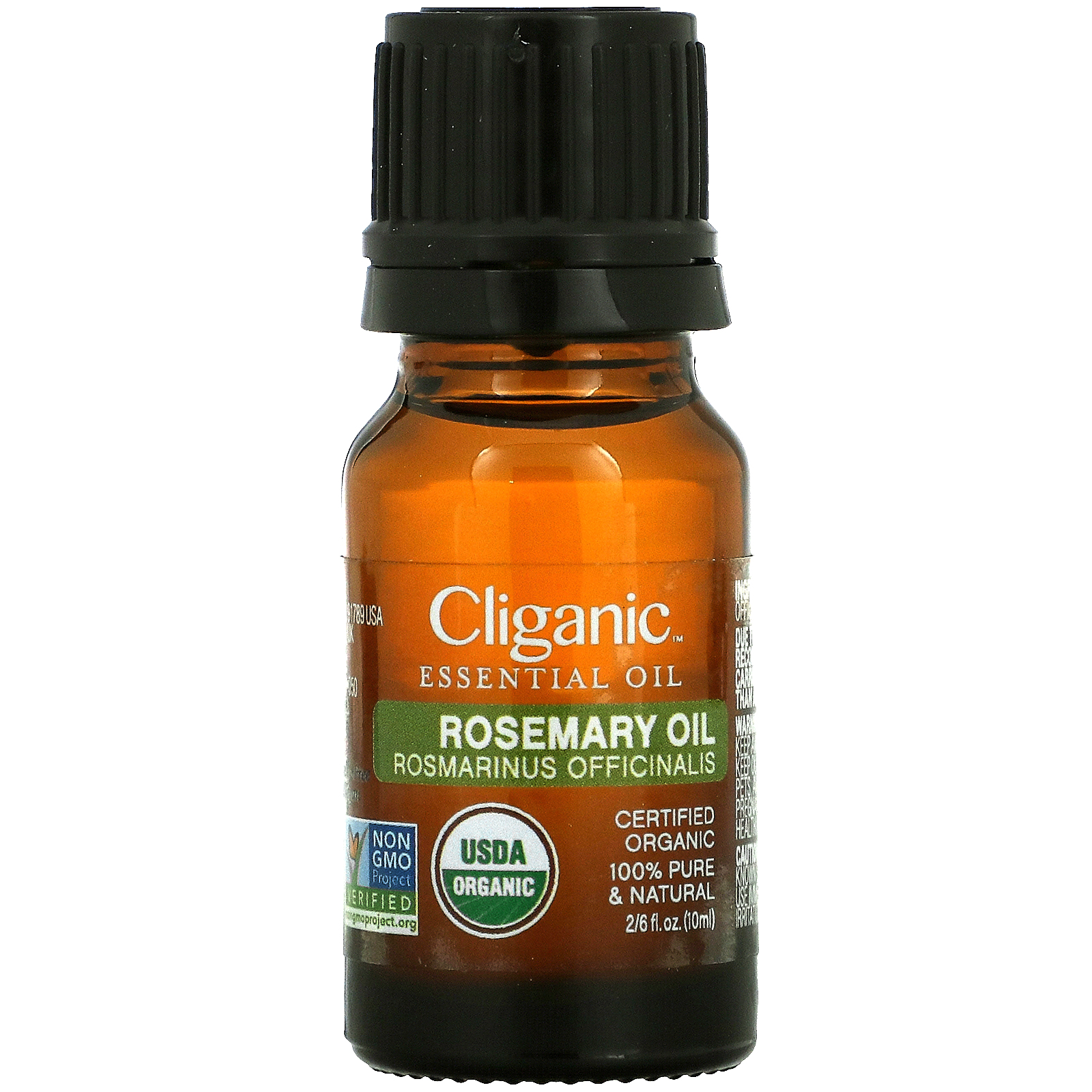 Cliganic, 100% Pure Essential Oil, Rosemary Oil, 0.33 fl oz (10ml)