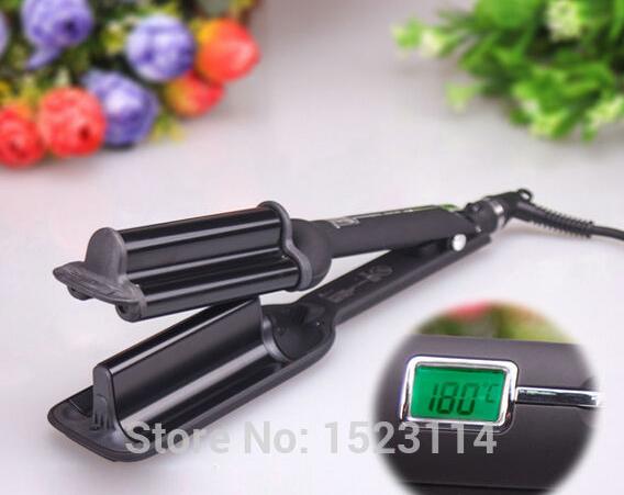 Щипцы для завивки Aliexpress Professional Hair Roller Triple Barrel Wave Curlers Curling Iron Big Hair Curler Hair Styling Tools
