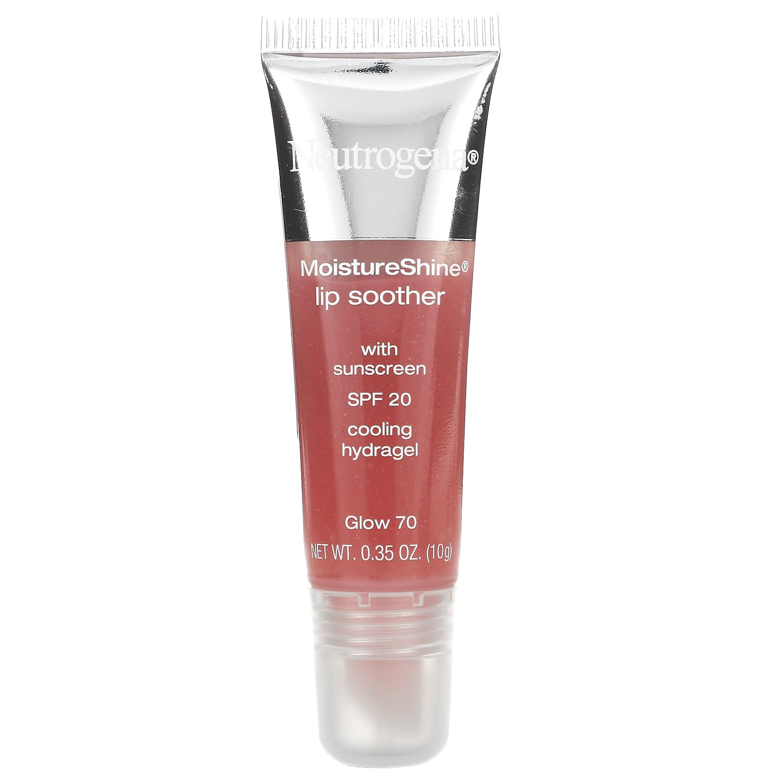 Neutrogena, MoistureShine Lip Soother, SPF 20, Glow, 0.35 oz (10 g)